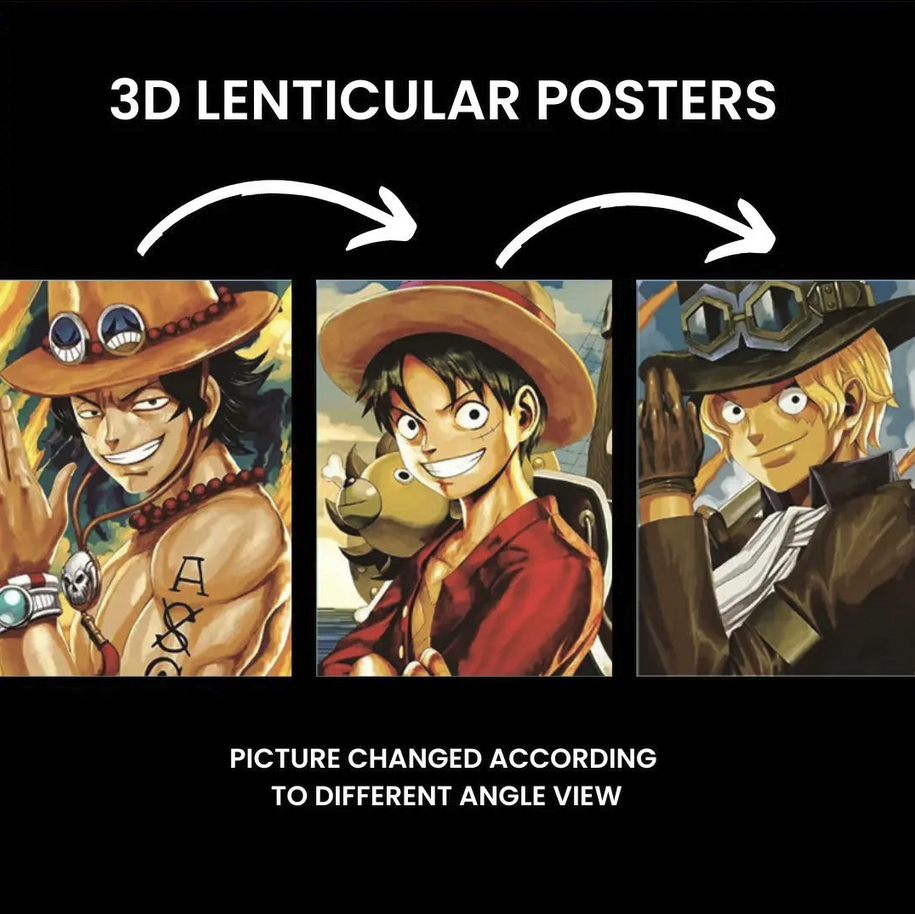 3D Poster Anime