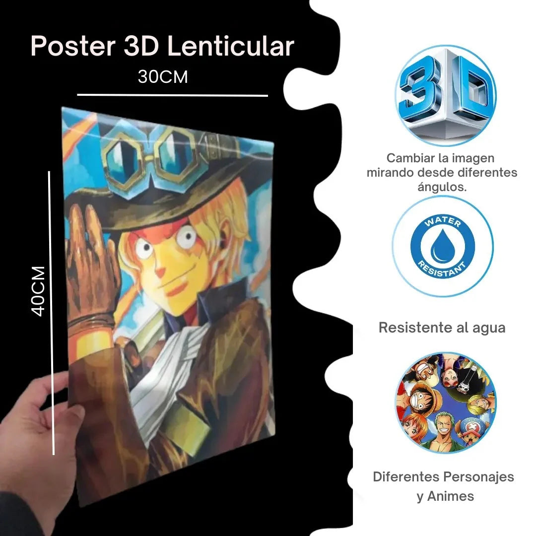 3D Poster Anime